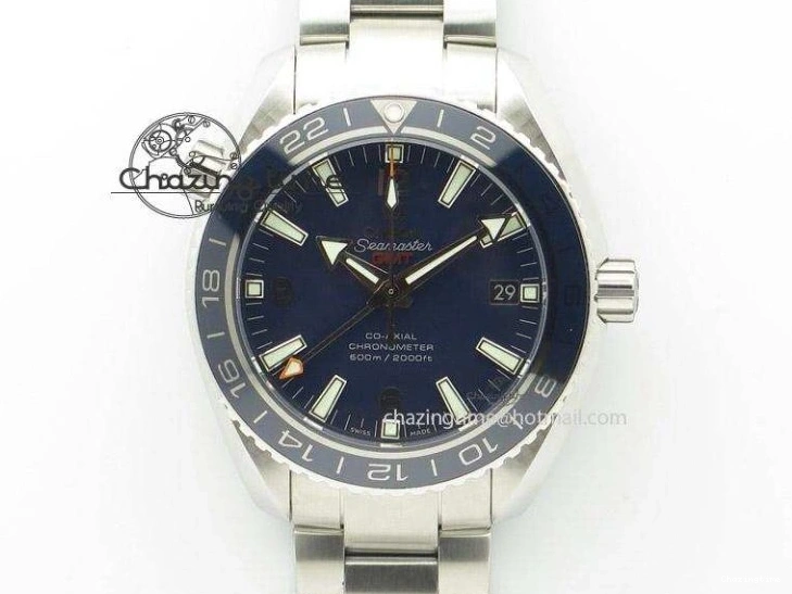 0306 Seamaster 300m Chrono SS YG OMF 1:1 Best Edition Blue Dial on SS YG Bracelet A Seasonal 7691